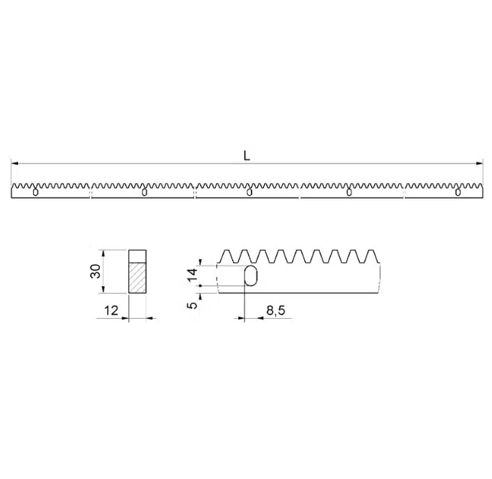 DIS TECNICO CREMAGLIERA